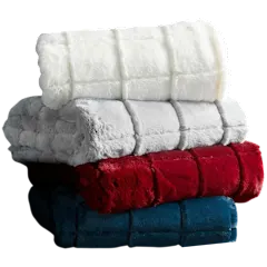 Chic Home Ultra Plush Throw Blanket with Micromink Backing