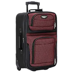 Travel Select Amsterdam Softside Expandable Carry-on Luggage with Rolling Wheels