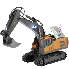 VEVOR Kids 11-Channel RC Excavator Digger