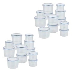 Lock n Lock Easy Essentials 48-Piece Twist Food Storage Set
