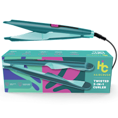 HairCrush 2-in-1 Twist Digital Curler & Straightener