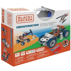 Black & Decker Jr Constructor 152-Piece 12-in-1 Engineering Set