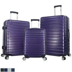 Olympia USA Lancer Plus 3-Piece Expandable Hardside Luggage Set