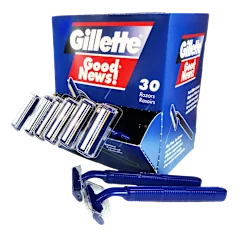 30-Pack: Gillette Good News! Disposable Razors