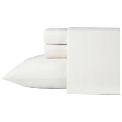 Kathy Ireland 100% Turkish Cotton Solid Flannel Sheet Set