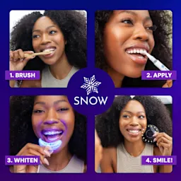 KIT PARA BLANQUEAMIENTO DENTAL SNOW DIAMOND SERIES CON 3 SUEROS