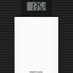 Health-o-Meter Báscula Digital de Vidrio para Baño con Seguimiento de Peso