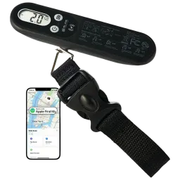 Slide Innovations Digital Luggage Scale with "Find My" Tracker