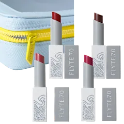 Flyte.70 Set de 4 Bálsamos Labiales LipSheer con Estuche