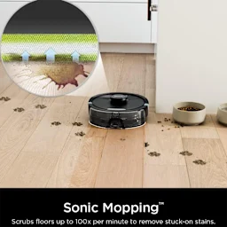 Shark Matrix Plus Aspiradora Robot 2 en 1 con Limpieza Sónica (Reacondicionada)
