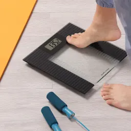 Health-o-Meter Báscula Digital de Vidrio para Baño con Seguimiento de Peso