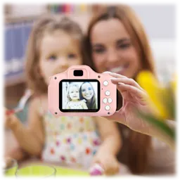 Paquete de 2: Cámara Digital Dartwood 1080p para Niños (Reacondicionada)