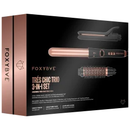 Foxybae Trés Chic Trio Set de Herramientas de Peinado 3 en 1