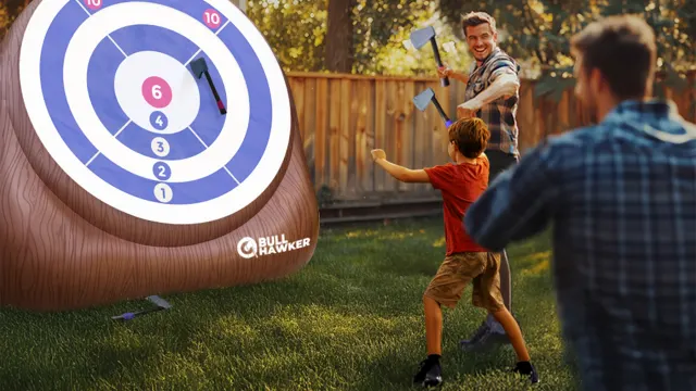 The Inflatable Axe Throwing Game