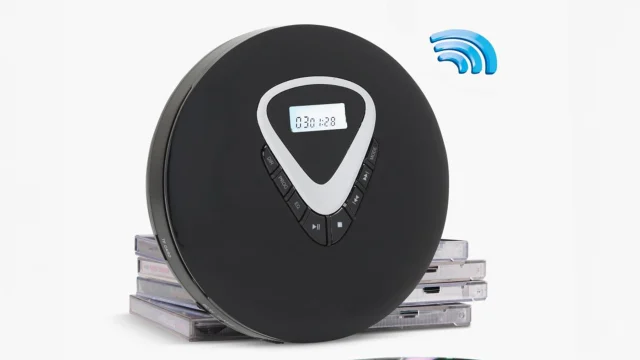 The Wireless Portable CD Player