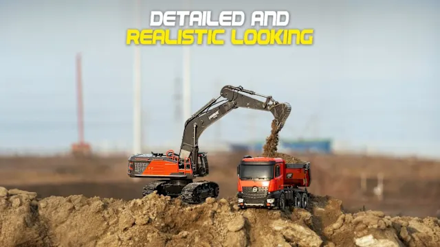 The Fully Functional Remote Control Dump Truck