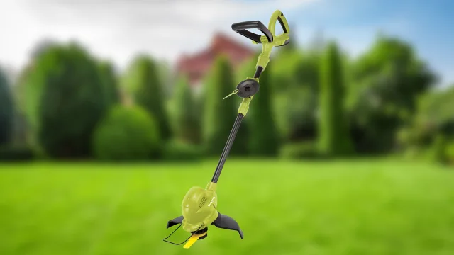 The Cordless Stringless Lawn Trimmer