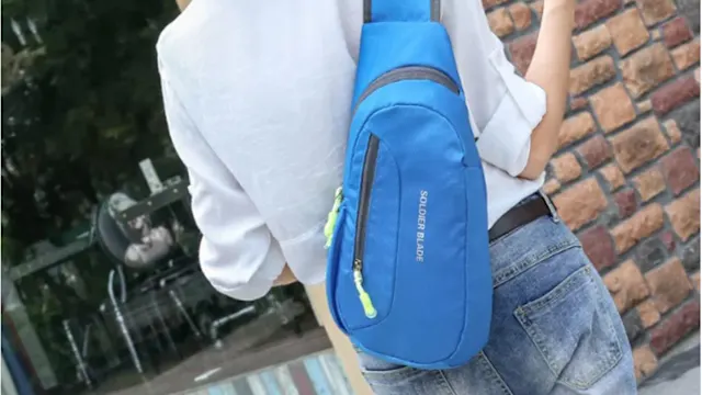 Waterproof Sling Bag Shoulder Backpack with Adjustable Strap