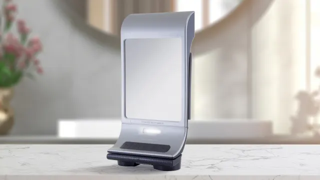 The Fogless Shower Mirror with Bluetooth