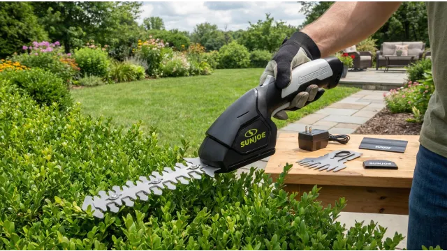 The Cordless Grass Shear and Hedge Trimmer
