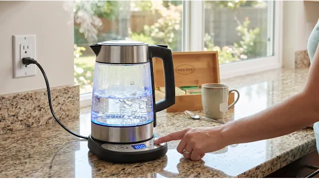 Quirky Boil 1500W Electric Kettle with Temperature Control
