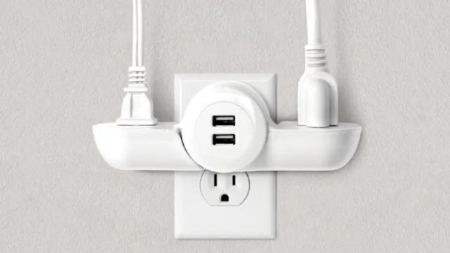 Quirky Pivot Power Mini Surge Protector Power Station