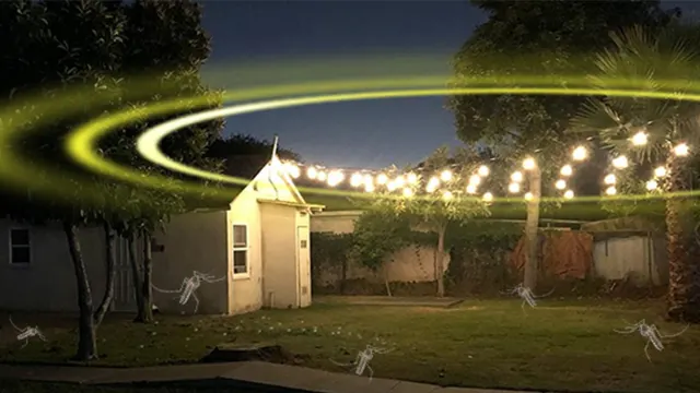 The Mosquito Repelling Outdoor Lights