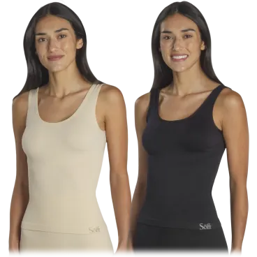 2-Pack: Sofft Smoothing Tank Tops