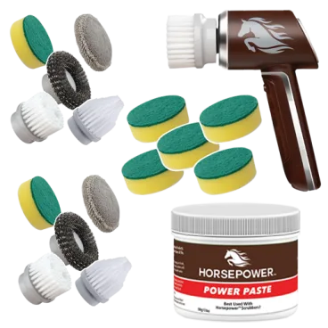 Horsepower Power Scrubber Deluxe Bundle