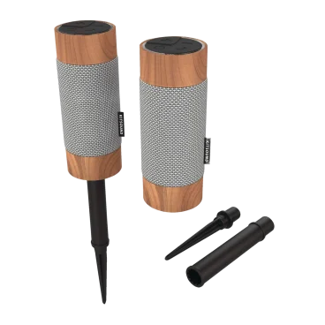 2-Pack: KitSound Diggit2 Weatherproof Stereo Speakers