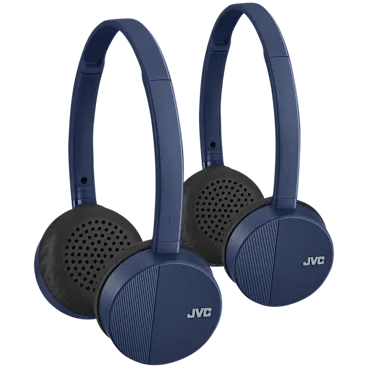 2-Pack: JVC On Ear Bluetooth Fold Flat Headphones