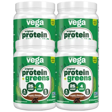 4-Pack: Vega Protein + Supergreens
