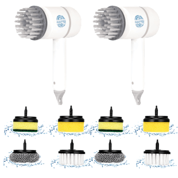 2-Pack: Tidy House Klean Spin Pro Scrubber