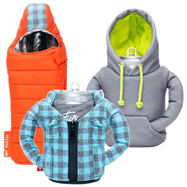3-Pack: Puffin Insulated Beverage Coolers