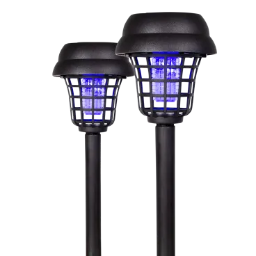2-Pack: Ideaworks Solar Insect Zapper Stakes