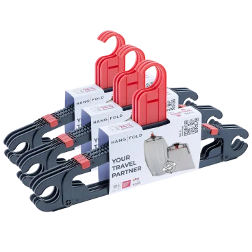9-Pack: Hangfold Travel Hangers