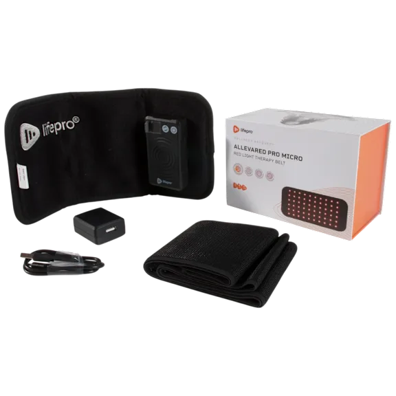 Lifepro AllevaRed Pro Micro Light Therapy Belt for Body, Back and Shoulder