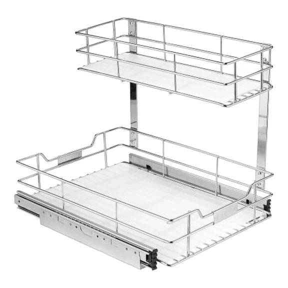 The Two-Tier Cabinet Organizer