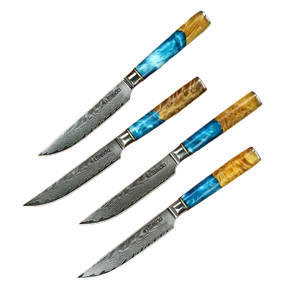 The Serrated Steak Knife Set