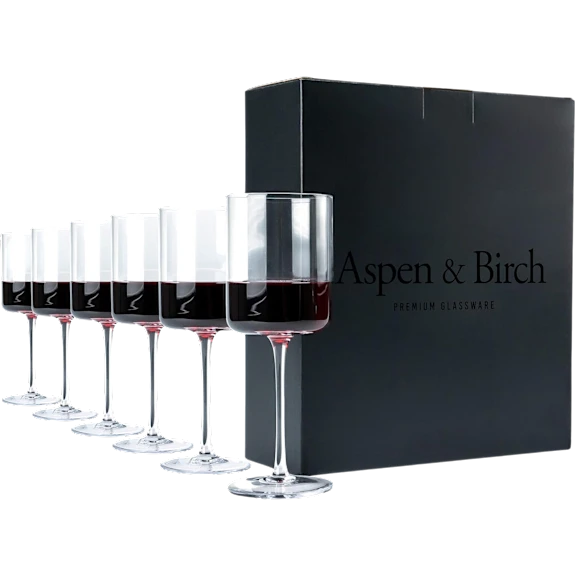 6-Pack: Aspen & Birch Wine Glass