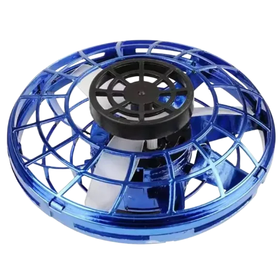 Infinite Basics LED Toss-Activated Flying Spinner UFO Toy with Colorful Lights