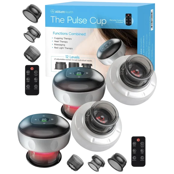 2-Pack: The Pulse Cup 5-in-1 Cupping Massage Set