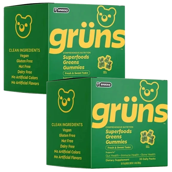 70-Pack: Grüns Adult Greens Gummies