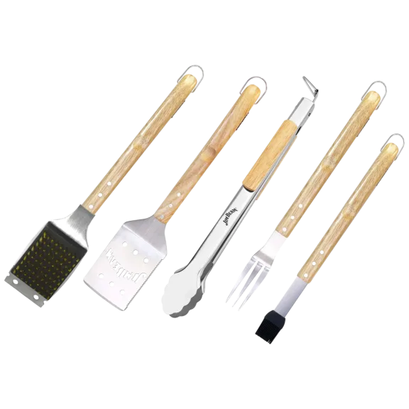 Jim Beam 5-Piece Grill Tool Set