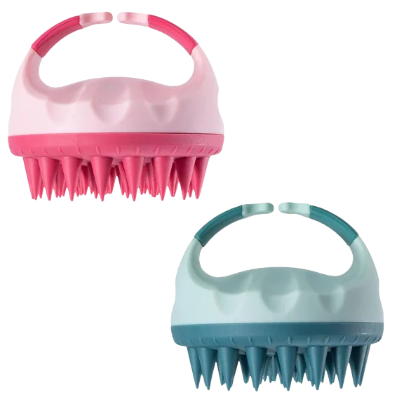 2-Pack: Seeboo Relaxing Exfoliating Hair Scalp Massager