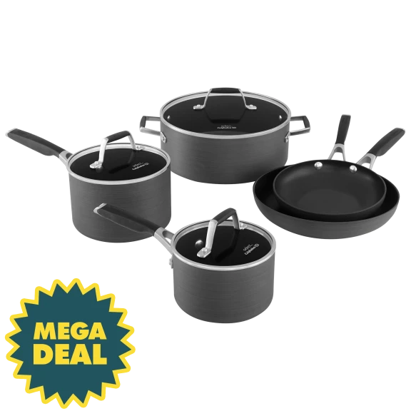 Calphalon Select 8-Piece Hard-Anodized Nonstick Cookware Set