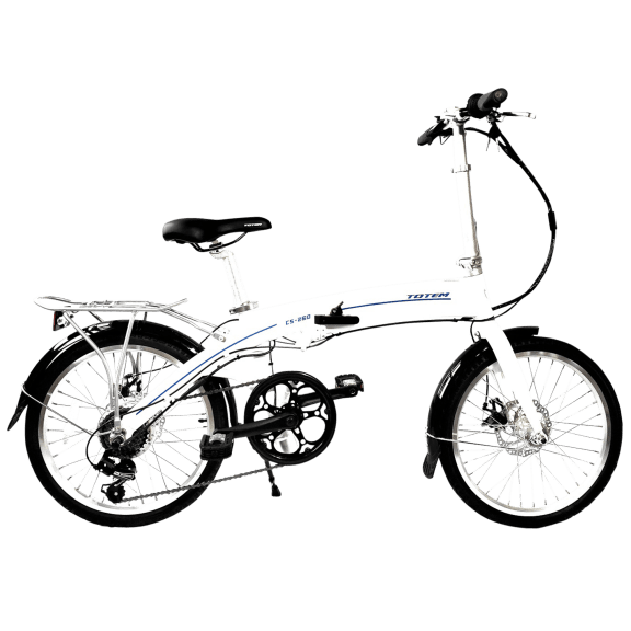 Totem Electric Bicycle 250W Commuter Series 20" Folding Bike