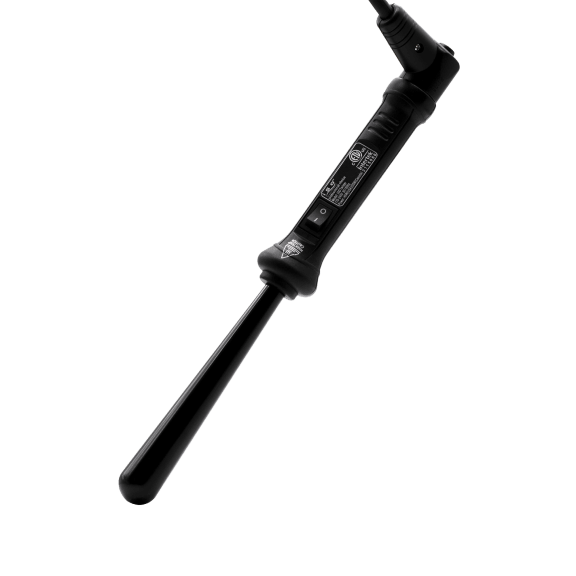 ISO Beauty The Twister Tapered Tourmaline-Infused Ceramic Pro Curling Wand