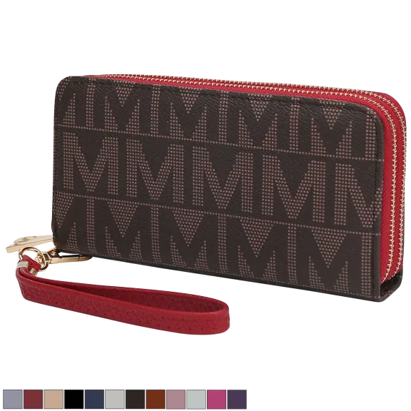 MKF Collection Danielle Milan M Signature Wristlet by Mia K.