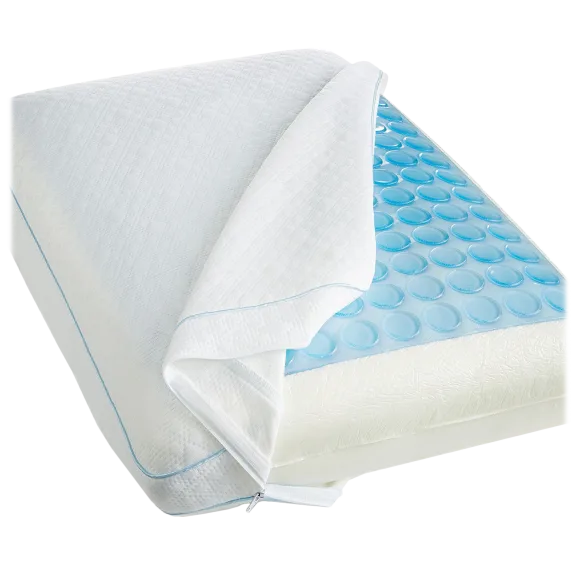 SensorPedic Gel-Infused Memory Foam Comfort Pillow